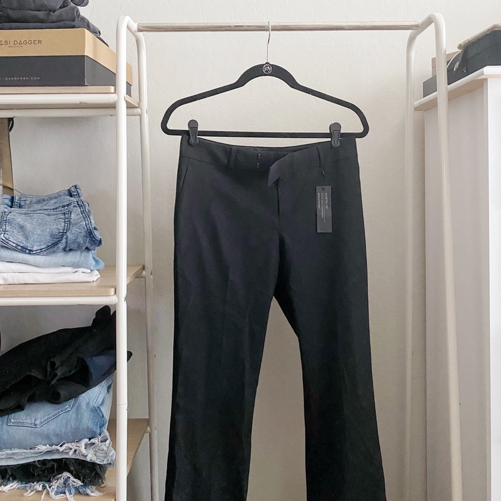 Banana Republic Martin Fit Wool Trousers Size 2